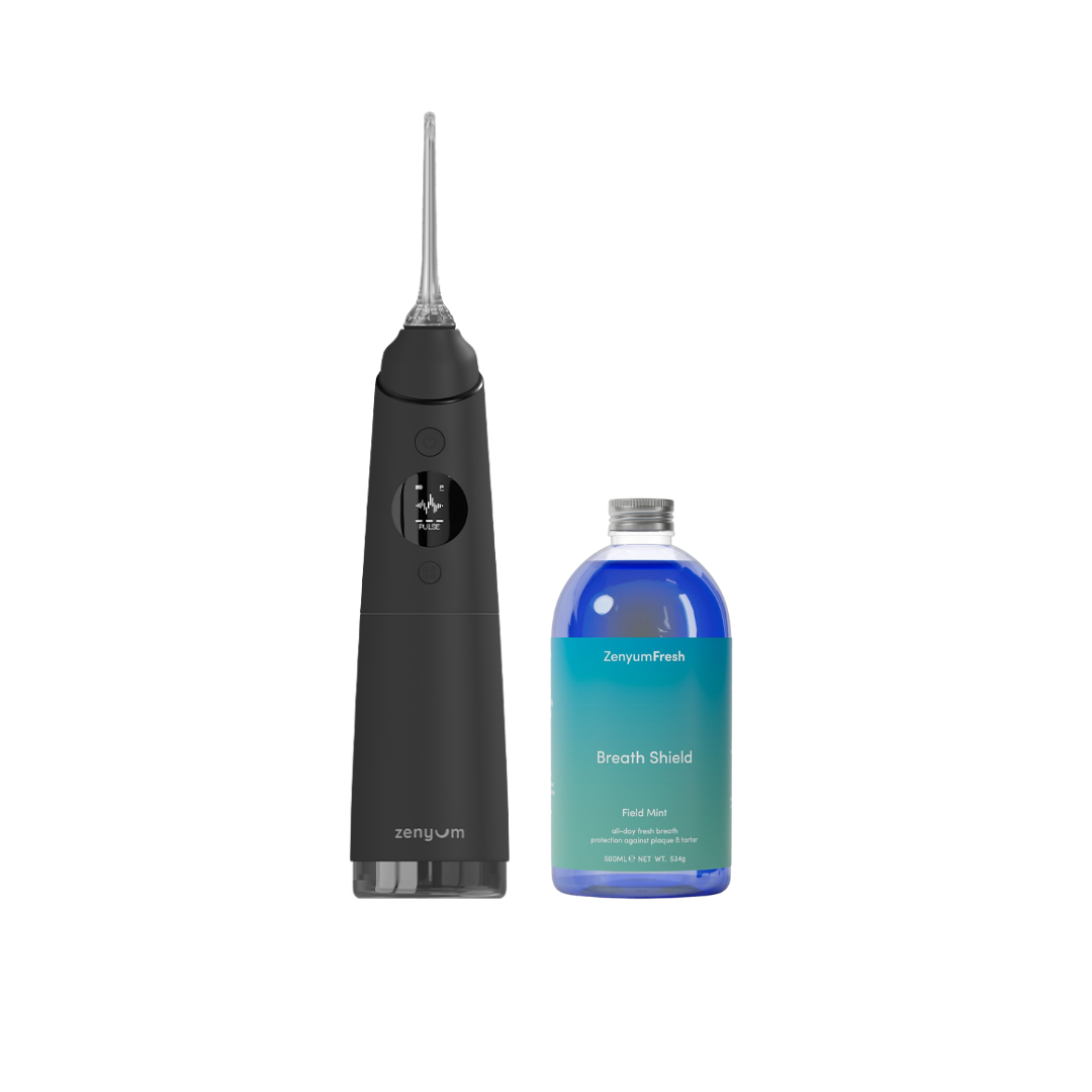 Waterflosser Pro 專業水牙線機 + 口氣盾漱口水